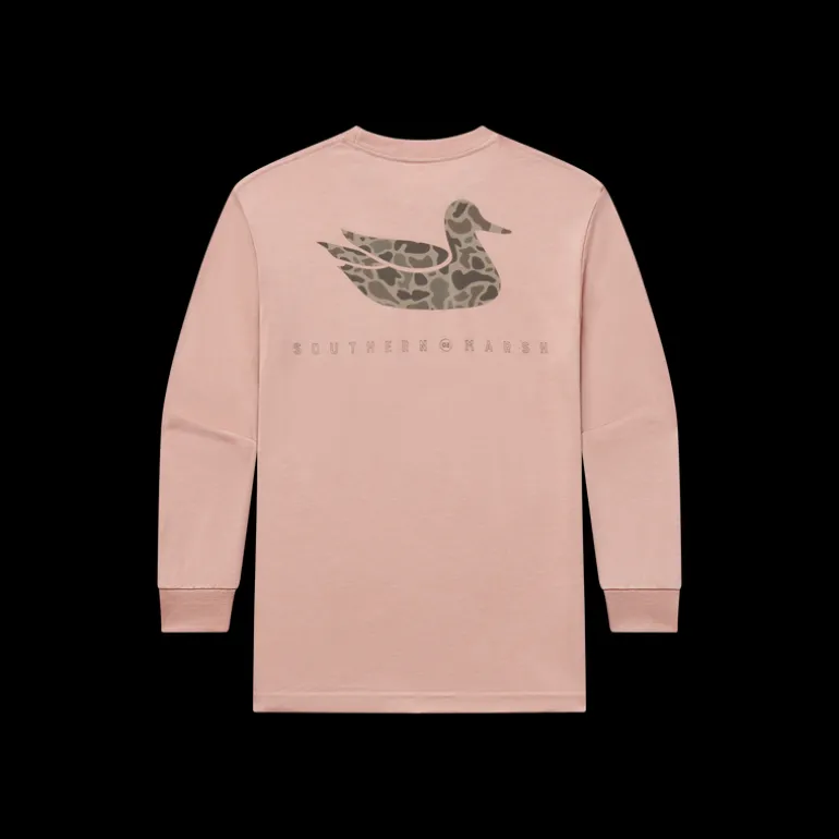 Youth Seawash™ Tee - Retro Duck Originals - Long Sleeve
