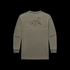 Youth Seawash™ Tee - Retro Duck Originals - Long Sleeve