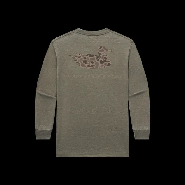 Youth Seawash™ Tee - Retro Duck Originals - Long Sleeve