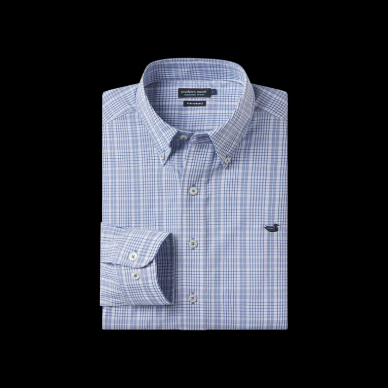 Youth Shenandoah Performance Check Dress Shirt
