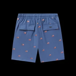 Youth SOUTHERNCLASSICS™ Swim Trunk - Chambray Flags