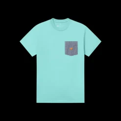 Youth Stewart Pocket Tee - Gingham