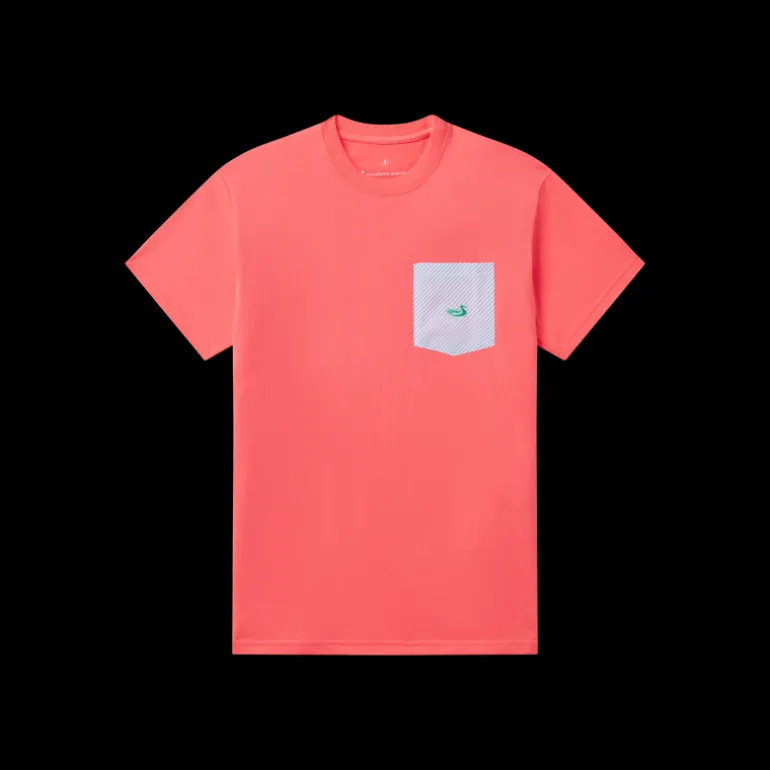 Youth Stewart Pocket Tee - Seersucker