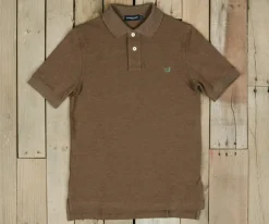 Youth Stonewall Heather Polo