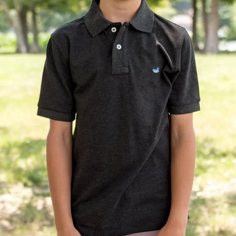 Youth Stonewall Heather Polo