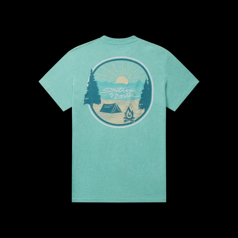 Youth Summer Camp Sunsets Tee