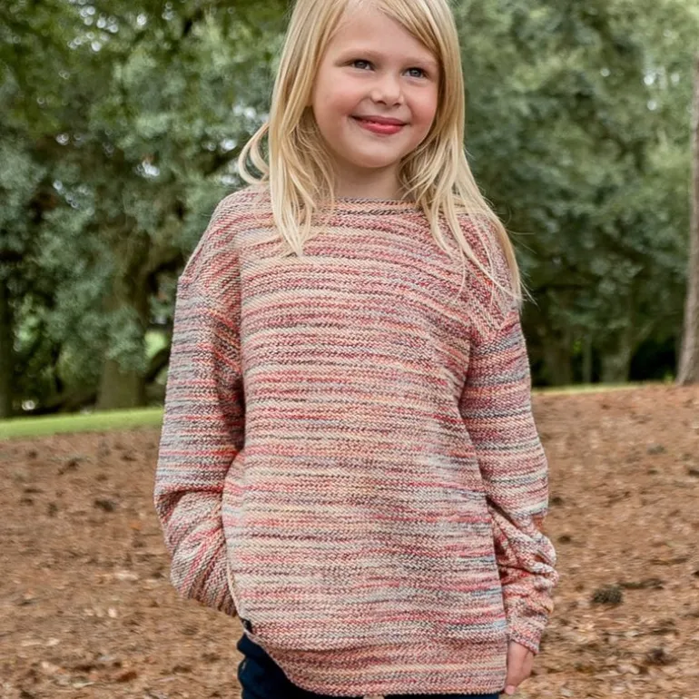 Youth Sunday Morning Sweater - Rainbow