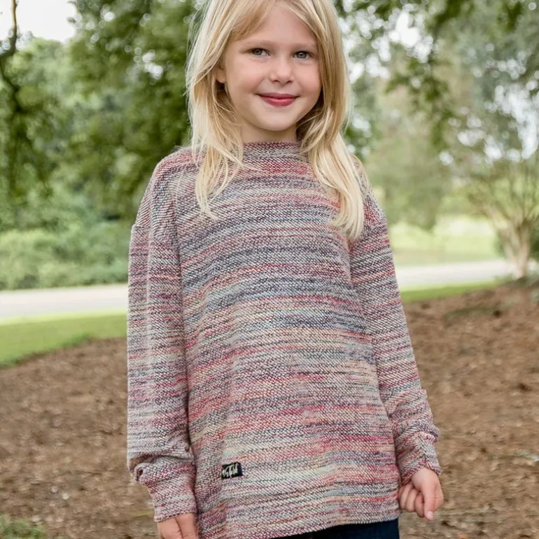 Youth Sunday Morning Sweater - Rainbow