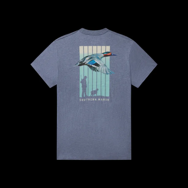 Youth Teal Takeoff Tee