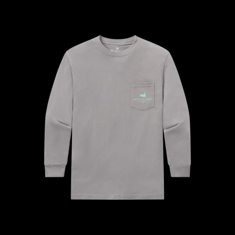 Youth Tile Fish Tee - Long Sleeve