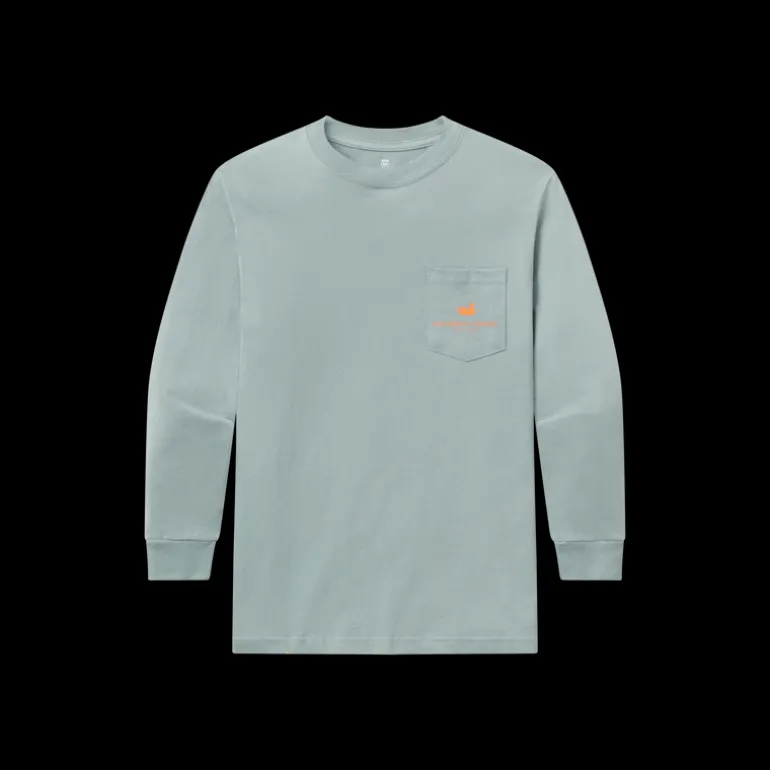 Youth Warning Duck Tee - Long Sleeve