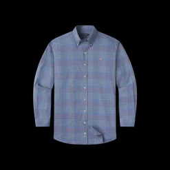Youth Winfield Grid Performance Dress Shirt