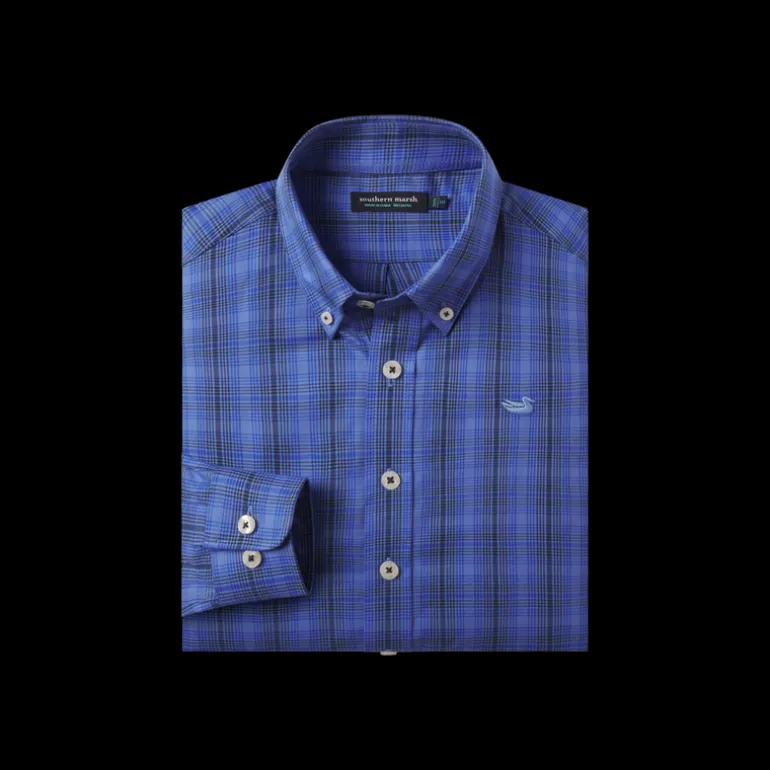 Youth Winston Windowpane Dress Shirt